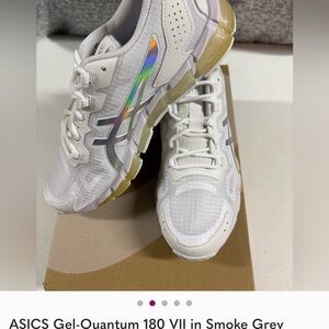 ASICS Gel-Quantum 180 VII Women's Shoes - White and Gold